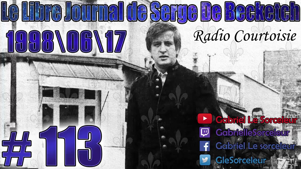 Le libre journal de Serge de Beketch 