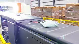 High speed auto parcel sorting system by YCH AUTO #logistics ##e-commerce #whatapp+8617849523453 Update