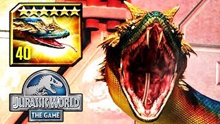 NEW MAX LEVEL 40 LEGENDARY TITANOBOA (JURASSIC WORLD)