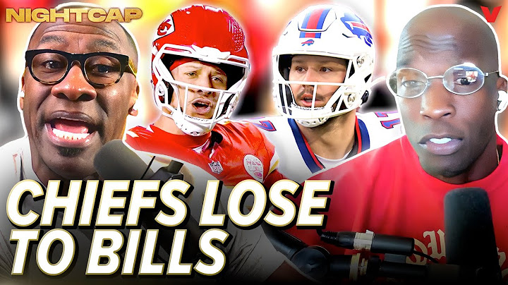 Shannon Sharpe says the Chiefs "can't make excuses" after losing to the Bills | Nightcap