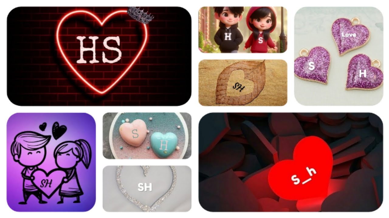 SH Name dpz || Name first alphabet dpz for whatsapp - Dp pics - Name dpz ||  couple name dpz