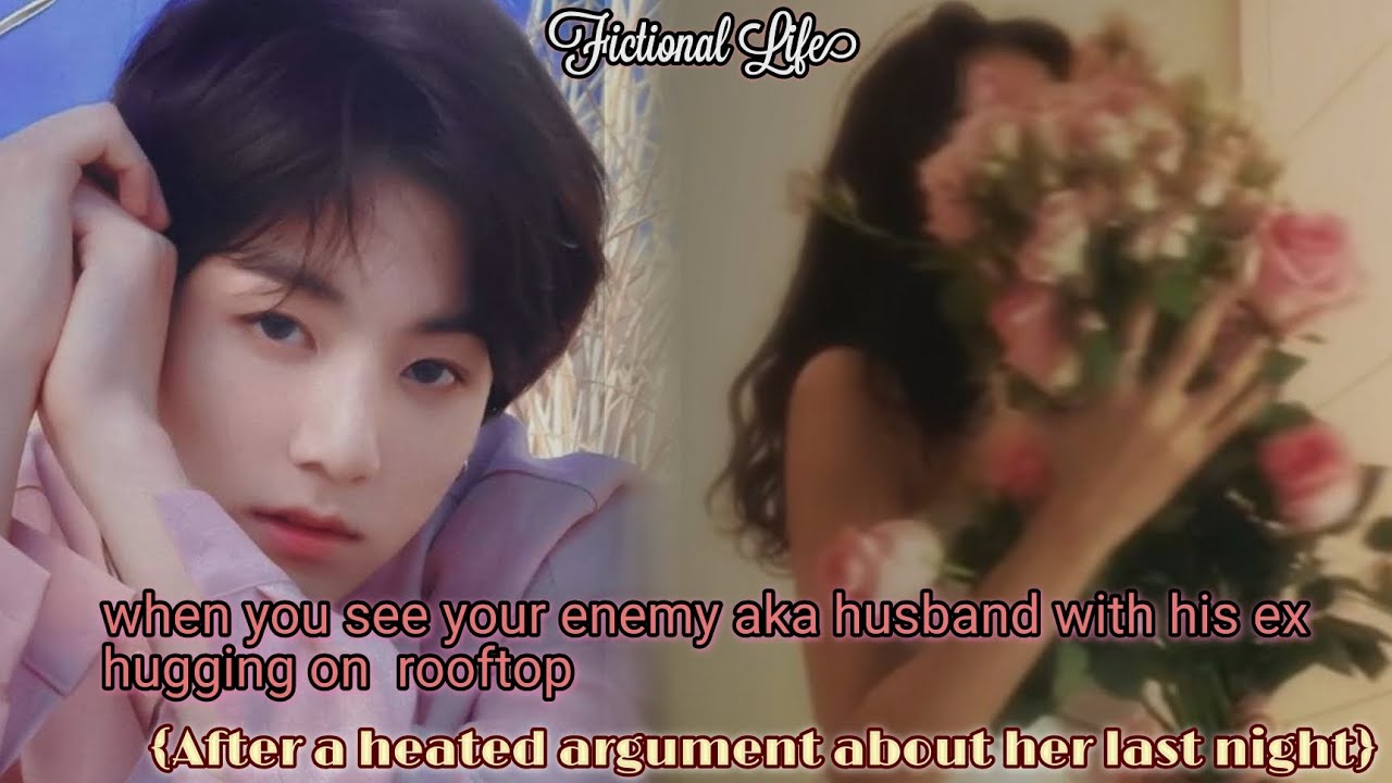 When you see your enemy with his ex hugging on rooftop #jkff #btsff