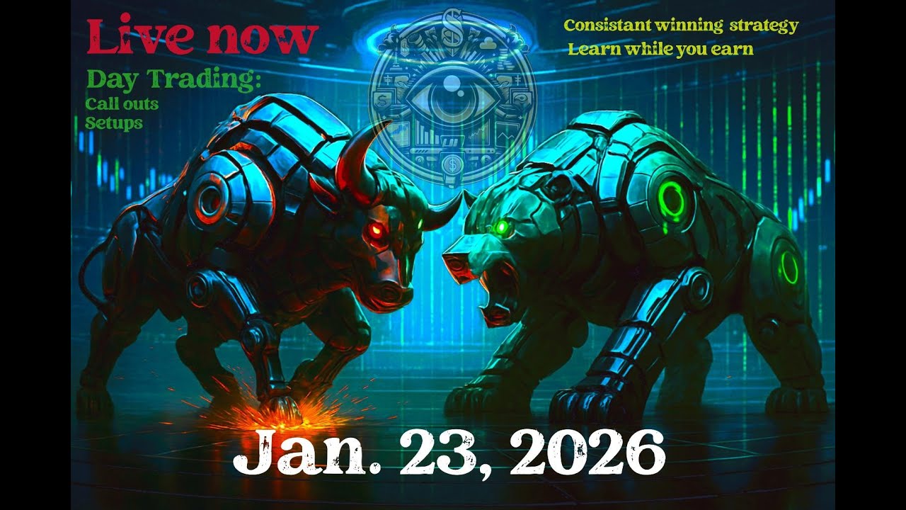 [LIVE] SPY day trading January 23rd , 2026 
