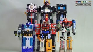 All DX Gattai Kyuukyuu Sentai GoGoFive 1999! 救急戦隊ゴーゴーファイブ! Power Rangers Lightspeed Rescue Megazord!