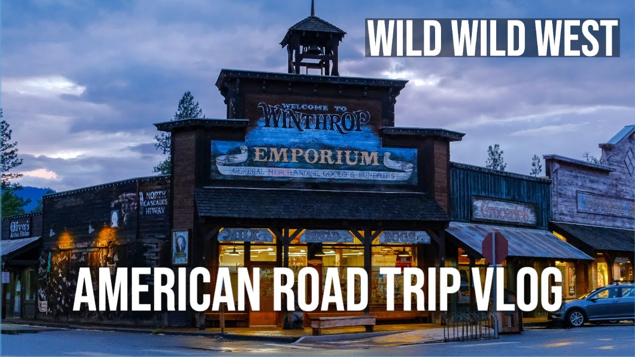 Город Дикого Запада Уинтроп, штат Вашингтон — видеоблог American Road Trip
