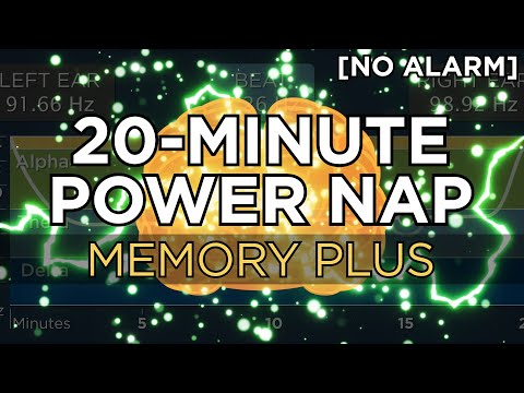 20-Minute Power Nap To Improve Memory