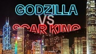 Godzilla vs Scar King Stop Motion