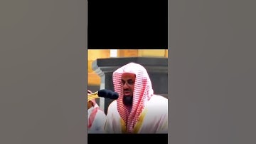 الشيخ سعود الشريم ترتيل فريد من سورة الاعراف