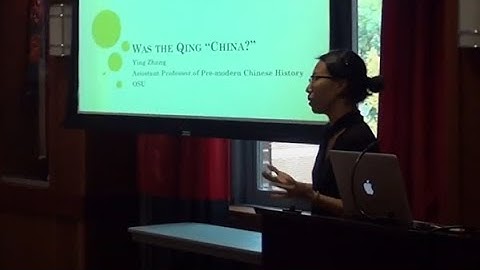 The Clio Society: Was the Qing Dynasty "China"? with Ying Zhang