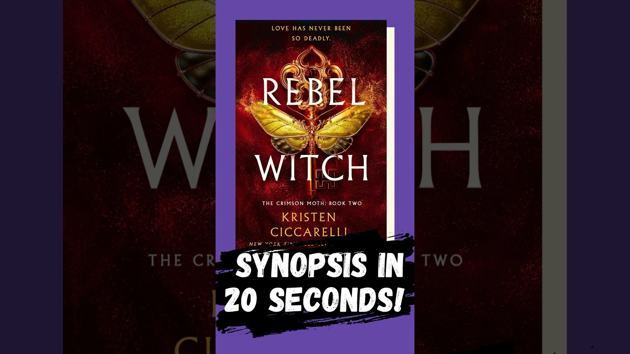 Rebel Witch (book in 29 seconds) #romantasy