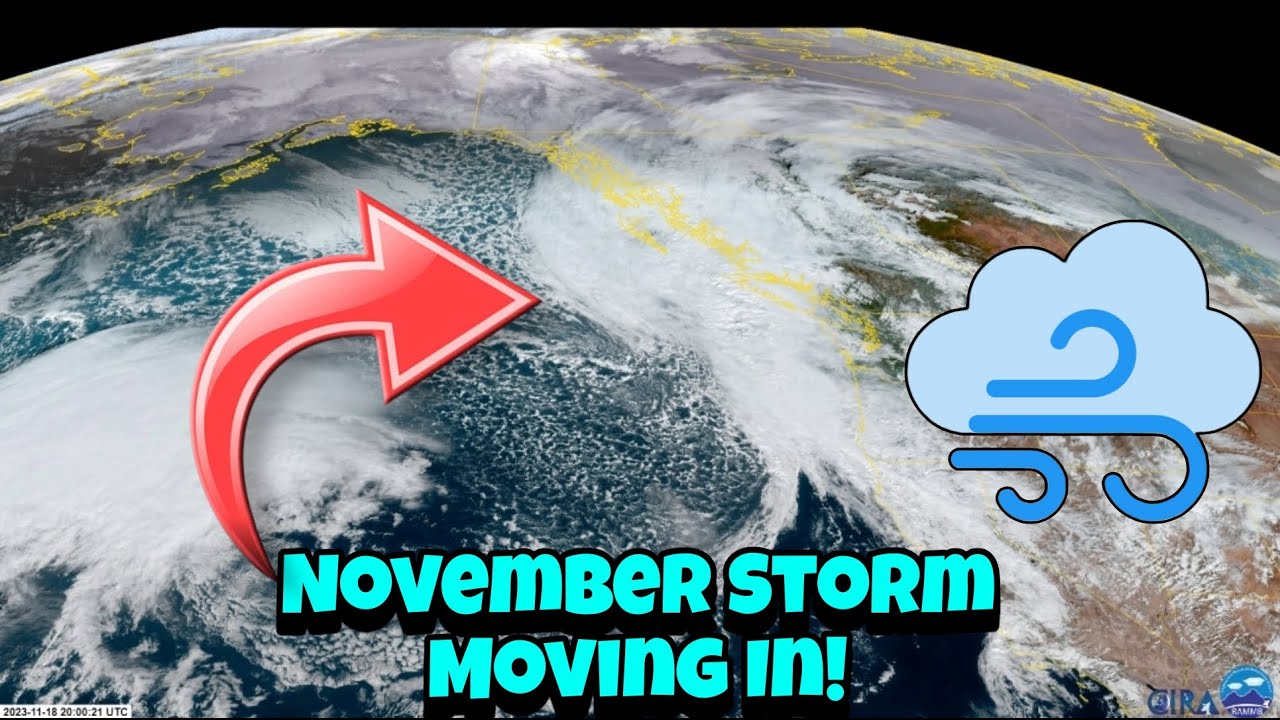 Pacific NW November Storm - YouTube