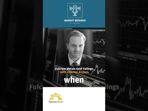 Quick & Easy Cash From #gold Tailings #fmet #investing #mining #stockmarket