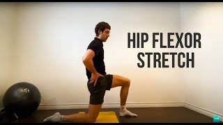 How To Perform A Hip Flexor Stretch Aleks Physio