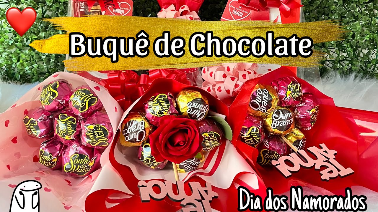 Ideia de presente para o Dia dos Namorados ❤️‍🔥 | Buquê de chocolate 2025