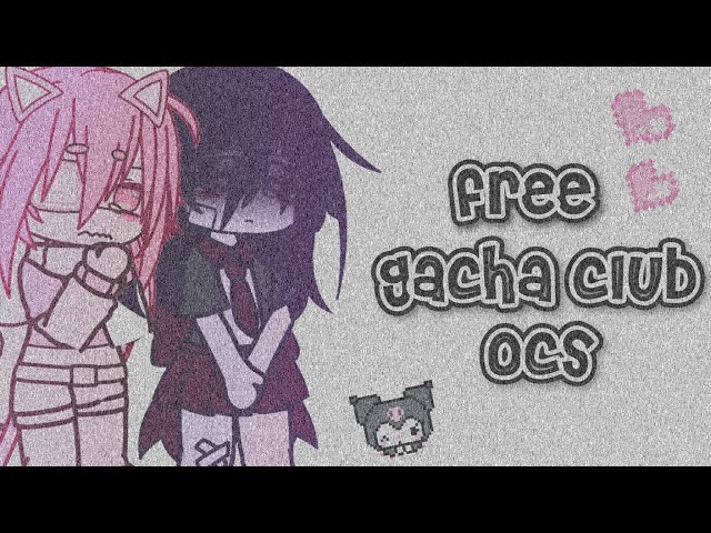 🖤 Free Emo Ocs !-- // Gacha Club 💜 // no credit needed ! 🩹 // [ part 4 ]  💗 