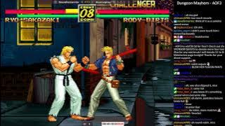 Art of Fighting 3 @ Dungeon Mayhem - Complete Tourney [4K/60fps]