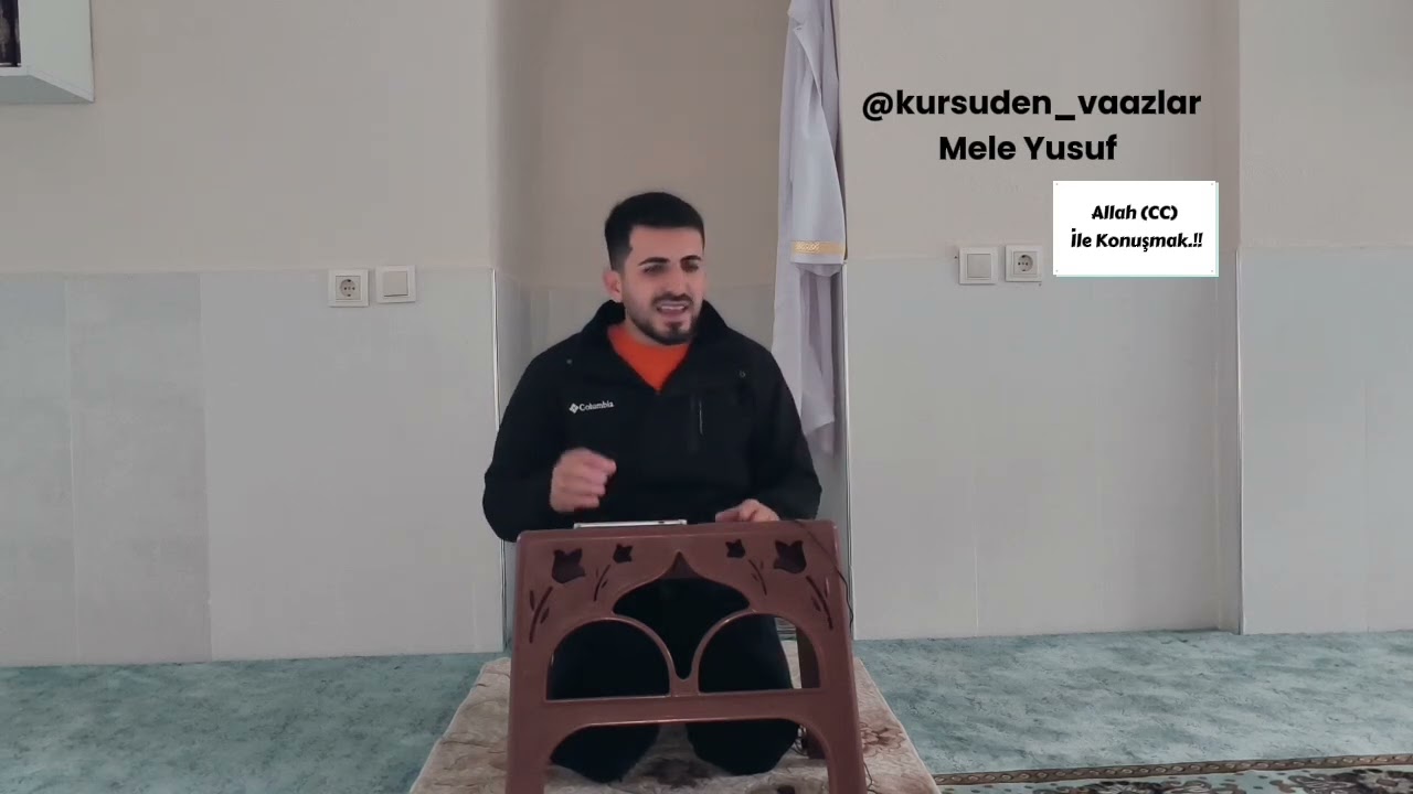 Allah (CC) ile konuşmak.?? / (Kürtçe Sohbet) / Mele Yusuf 