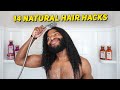 14 EASY NATURAL HAIR HACKS