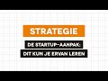 Strategie - De startup-aanpak van Eric Ries