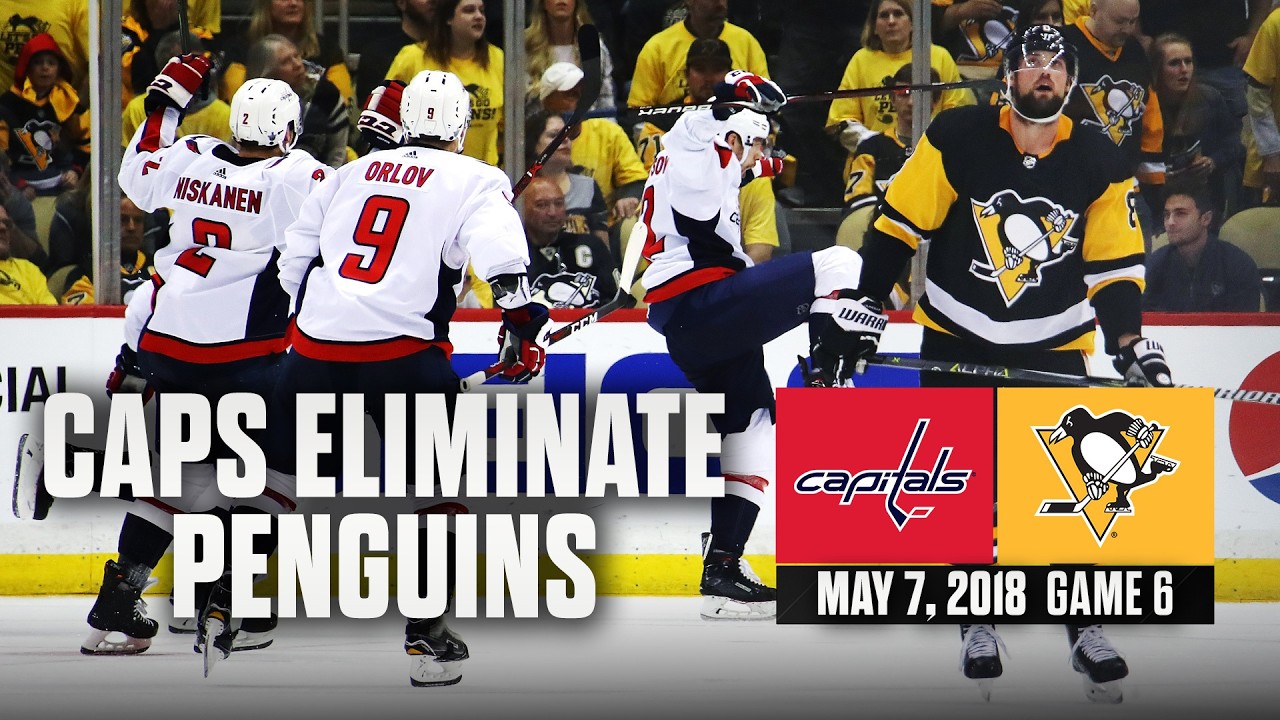 FULL REPLAY: Game 6 OT | Capitals vs Penguins | 2018 Playoffs