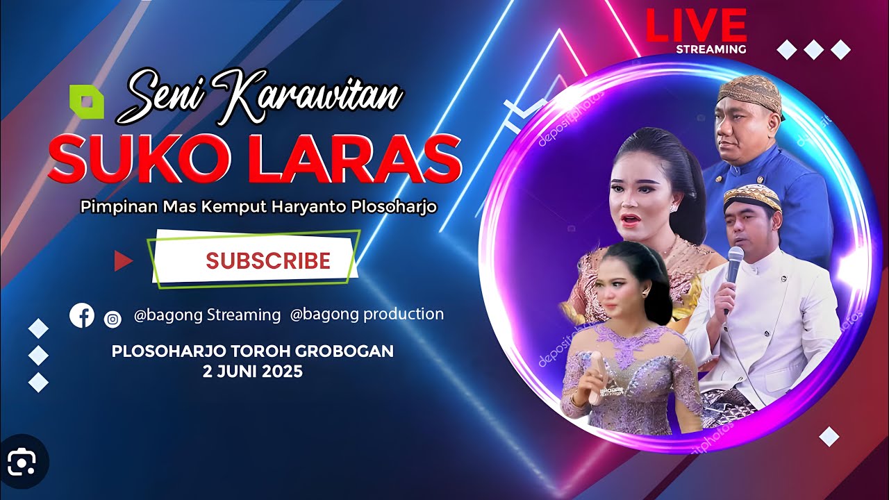 🔴#LIVE KARAWITAN SUKO LARAS - PLOSOHARJO TOROH - SOKO AUDIO - 2 JUNI 2025