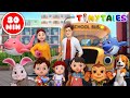 Nursery Rhymes for Toddlers 30 Minutes Loop Non Stop | @TinyTales_jr