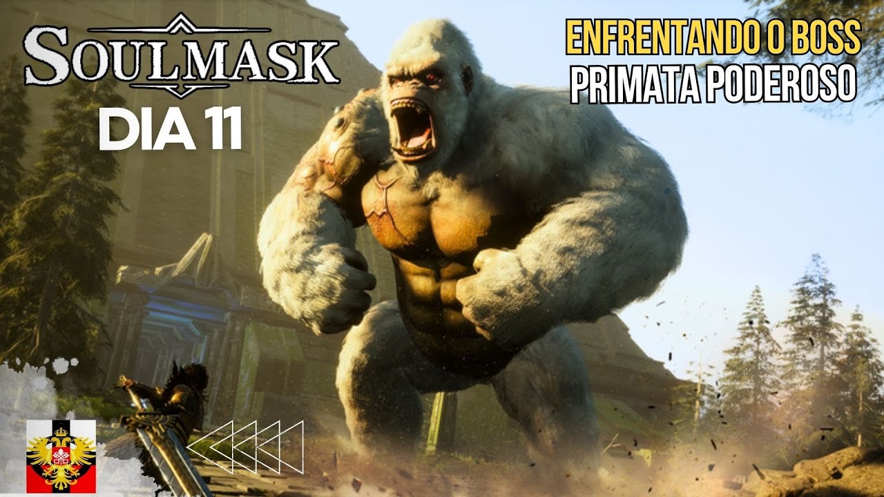 DIA 11 |  PRIMATA PODEROSO PREPARATIVOS PARA ESSA BATALHA INSANA   | SOULMASK [EP10]