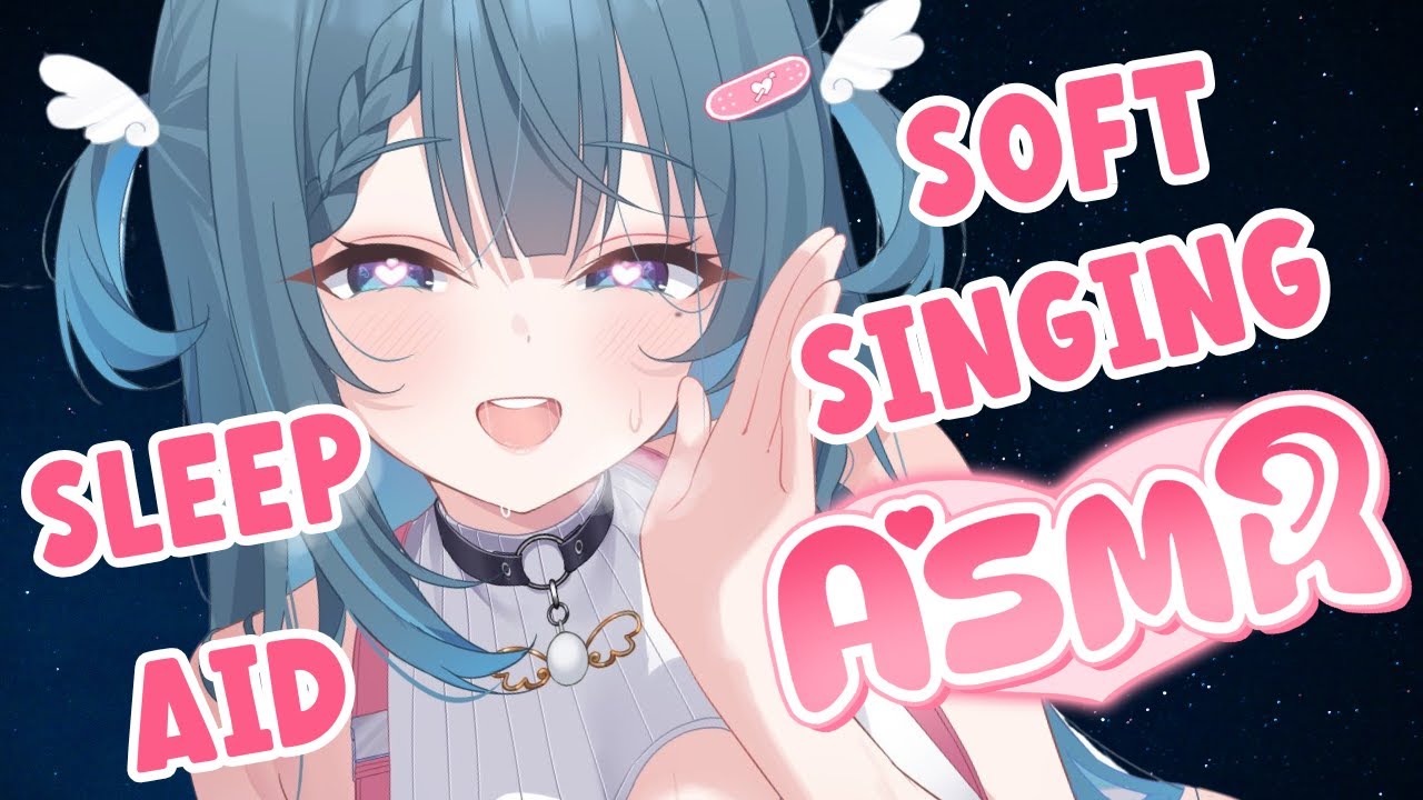 【ASMR/KU100】Soft Acapella Singing 🤍 Fall Asleep Soundly and Feel Calm [Soundproof Booth, EN/日本語]