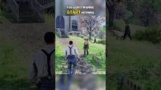 John Marston Doesn't Play Fair 🔫 #rdr2 #gamingshorts