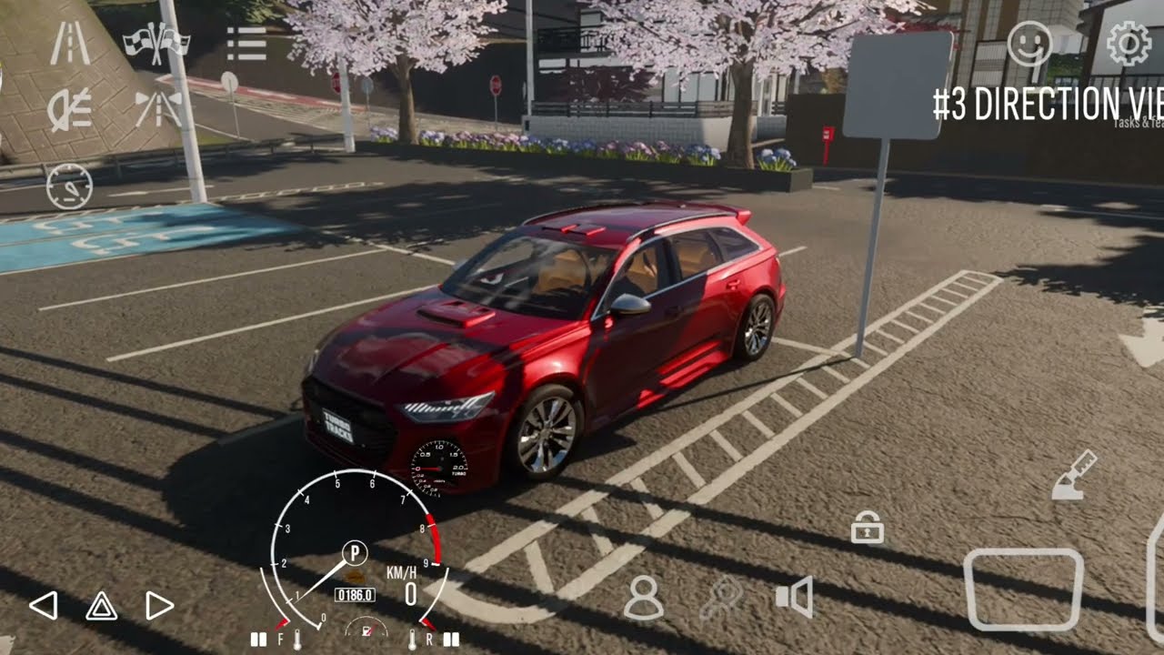 AUDI RS6 AVANT POV DRIVE IN 4K - CAR PARKING MULTIPLAYER 2 