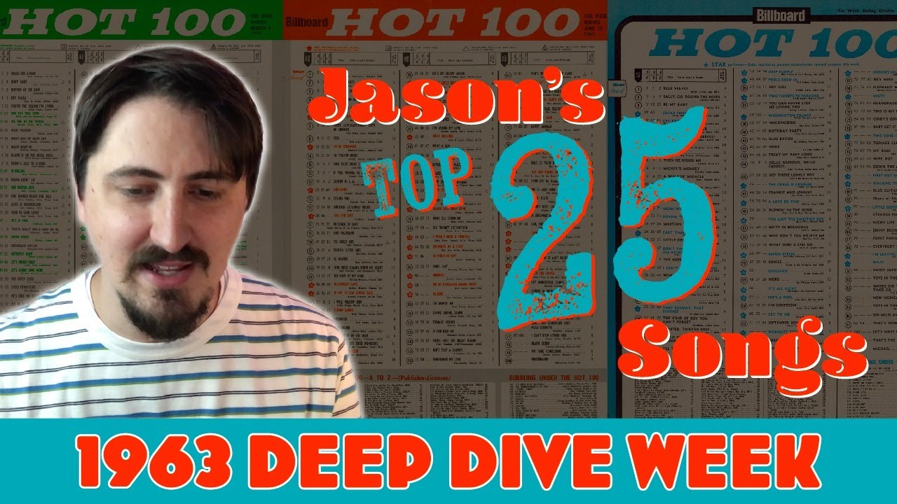 Jason's Top 25 Songs of 1963 | 1963 Deep Dive Week - YouTube