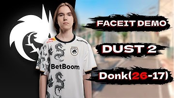 CS2 POV Spirit donk (26/17) vs FACEIT (dust 2) FACEIT DEMO