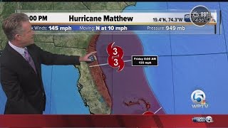 Hurricane Matthew update 4 p.m.
