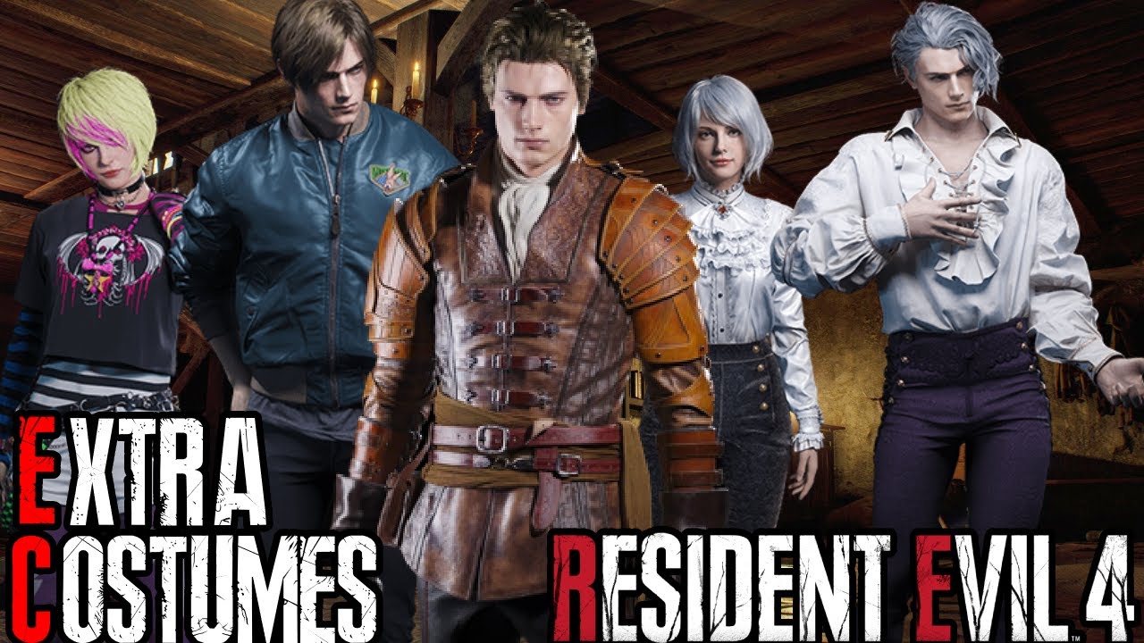 All Resident Evil 4 remake costumes and accessories - Video Games