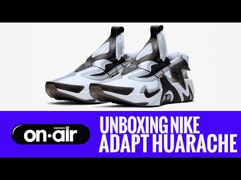 SBROnAIR Vol. 160 - Unboxing Nike Adapt Huarache - YouTube