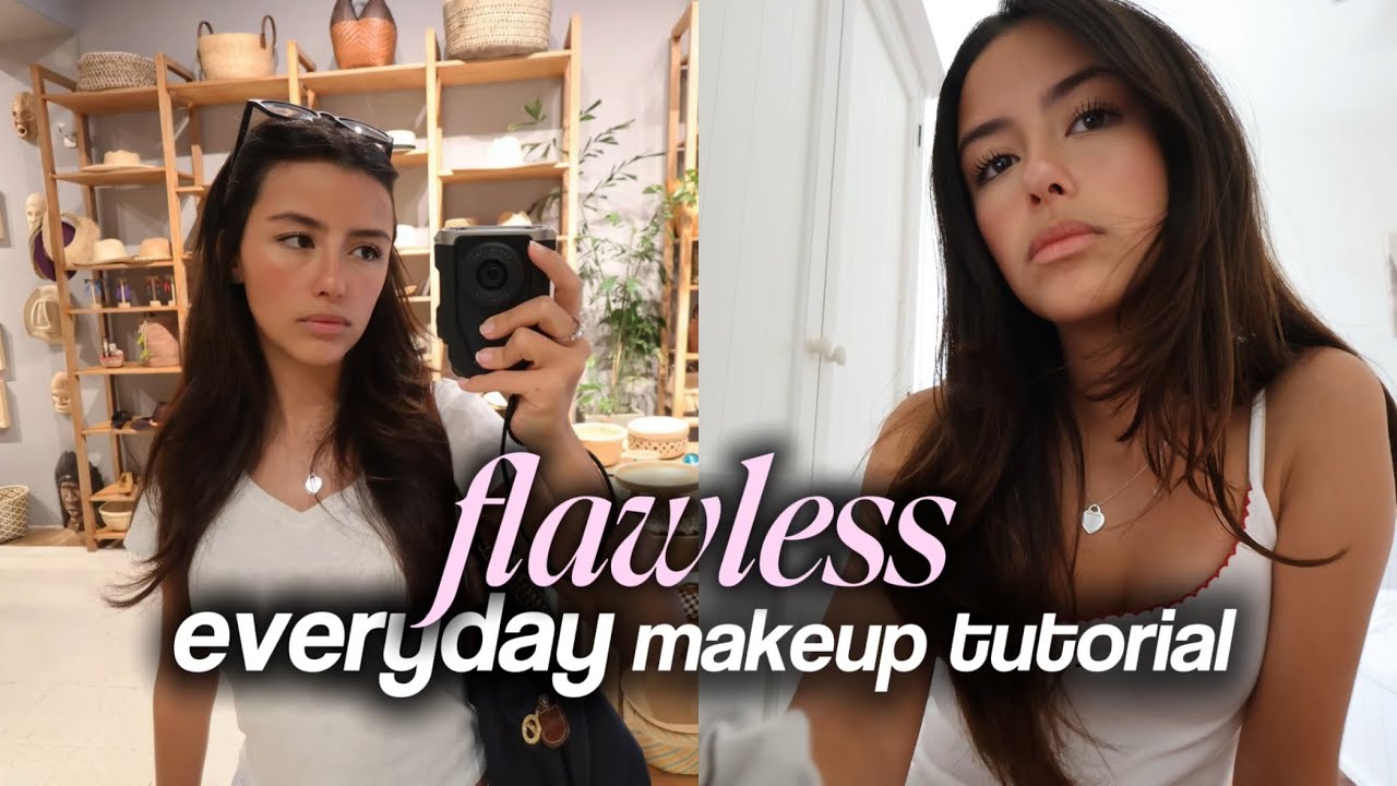 EASY 5 minute makeup tutorial 🎀 - YouTube