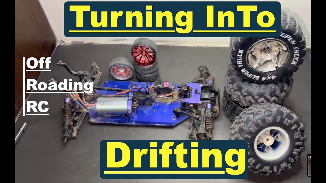 Epic RC Drift Transformation Off Road RC Car Turned Into Drifter Car epic-rc-drift-transformation-off-road-rc-car-turned-into-drifter-car