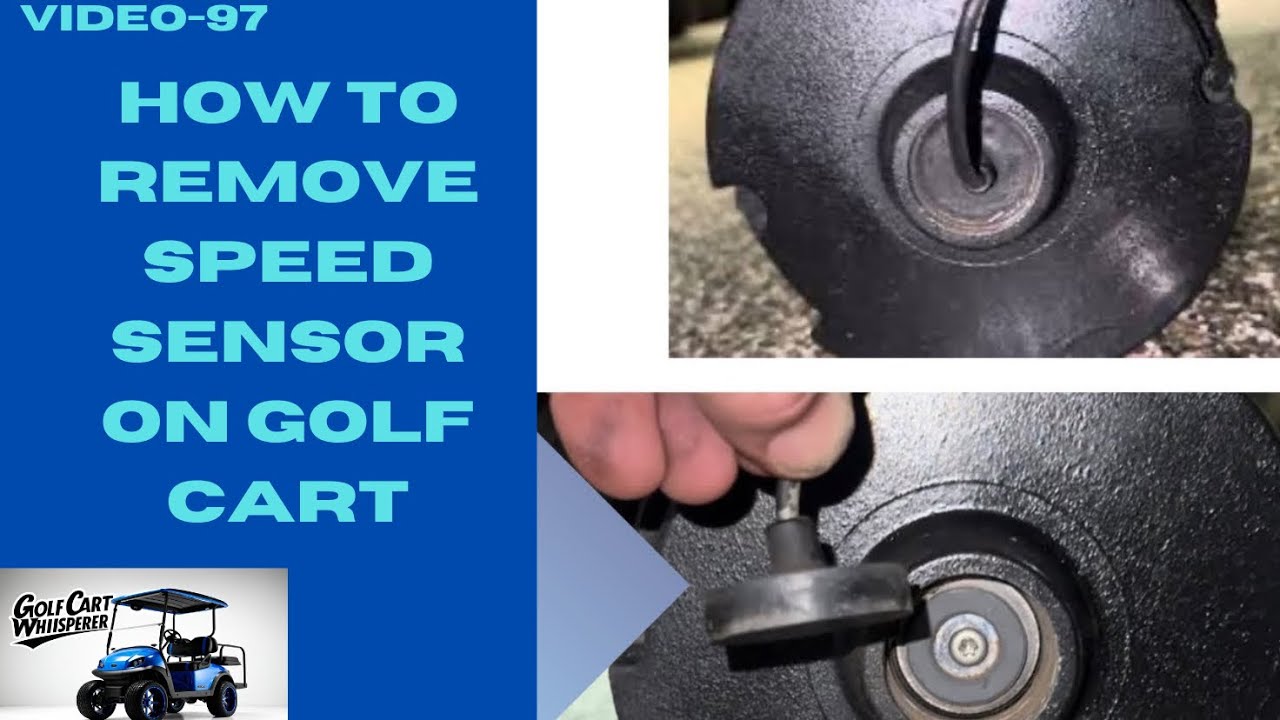 How to replace speed sensor on golf cart - YouTube