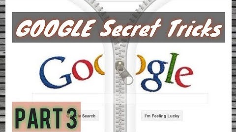 Google Secret Tricks||Part 3|| Must Try