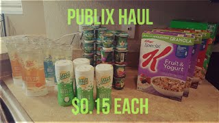 PUBLIX COUPONING HAUL 9/19/17 - $0.15 PER ITEM