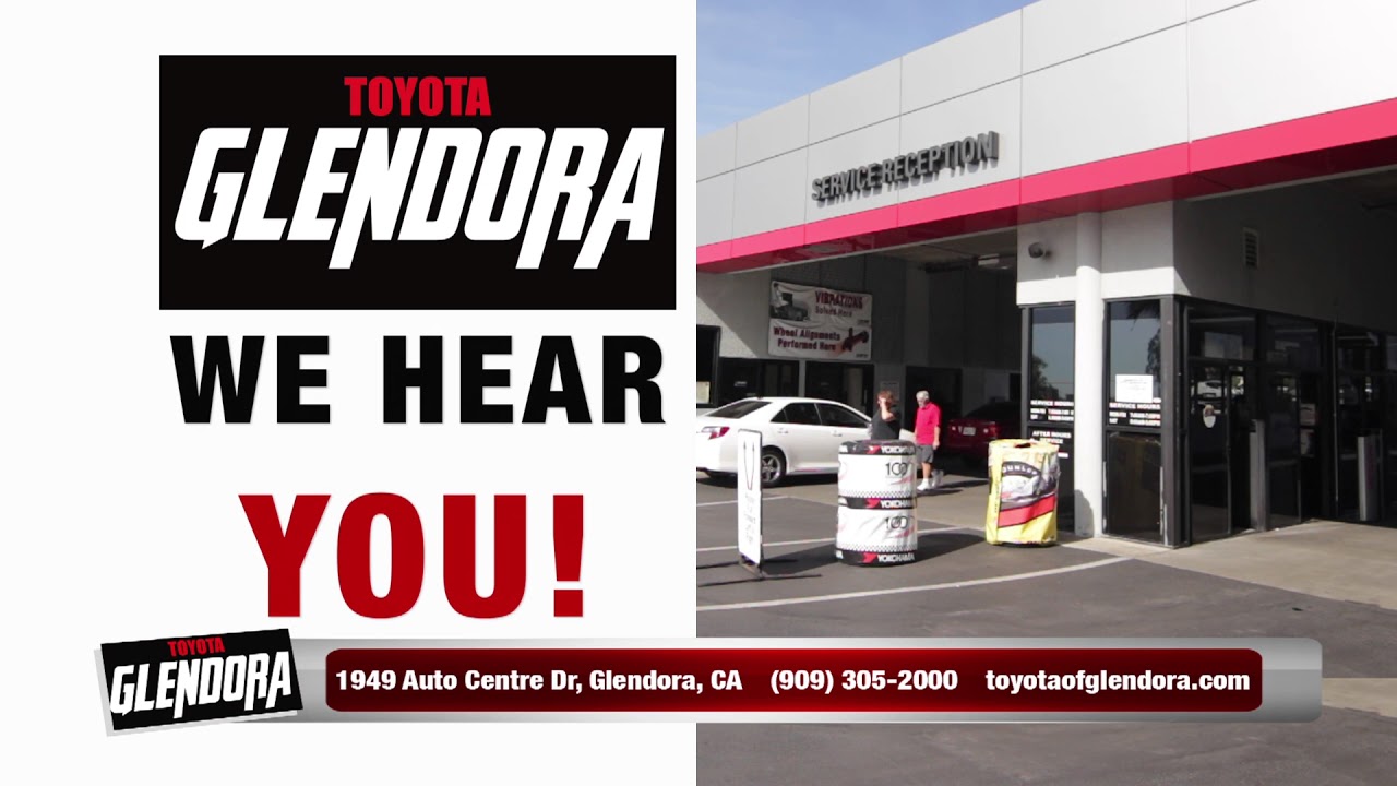 Toyota Of Glendora Express Maintenance Service 00 30 YouTube