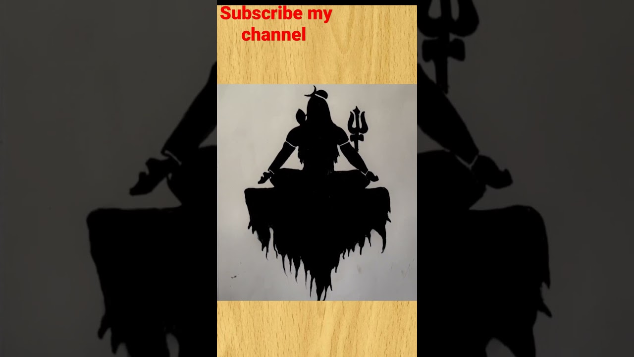 lord shiva drawing | lord shiva drawing easy |  lord shiva drawing for kids