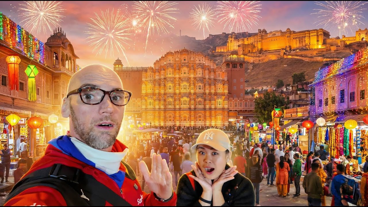 Как мы провели Новый год в Джайпуре 🇮🇳 | Без вечеринок, просто местная жизнь