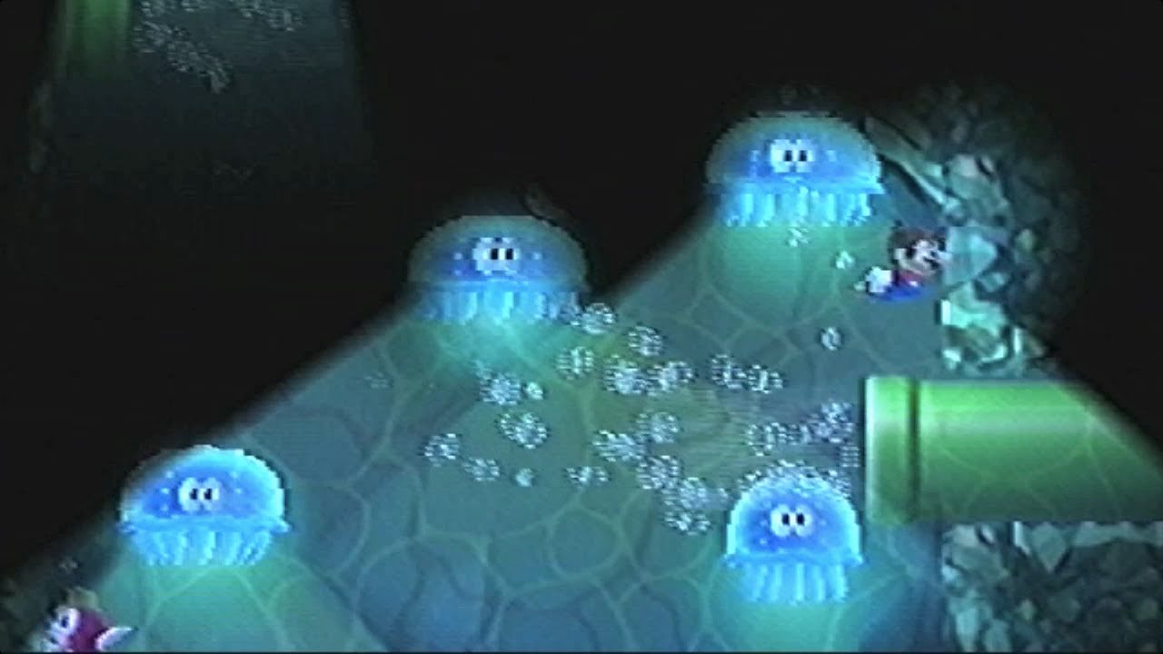 Newスーパーマリオブラザーズwii 66 ワールド8 W8 4 真っ暗闇の地下水路 Youtube