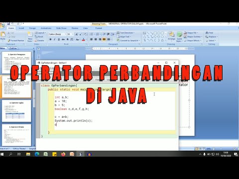 #7 Materi Kelas 11 | Mengenal Operator Perbandingan Di Java
