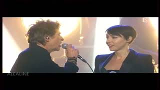 Video thumbnail of "Hubert-Félix Thiéfaine & Jeanne Cherhal " Lorelei Sebasto Cha " Concert Alcaline, Le 20 01 16"