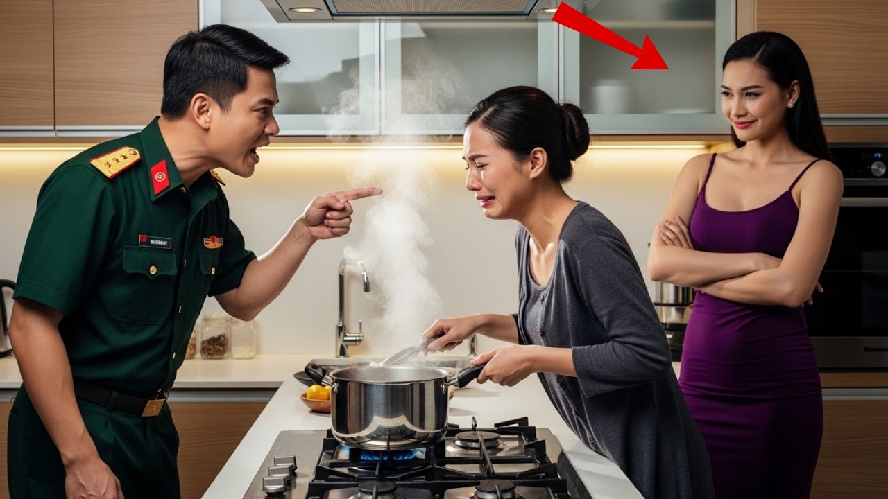 Trung Úy Dẫn Bồ Nhí Về Nhà, Bắt Tôi Nấu Cơm Phục Vụ Khách, Tôi Liền Cởi Tạp Rề Lộ Quân Phục Đại Tá