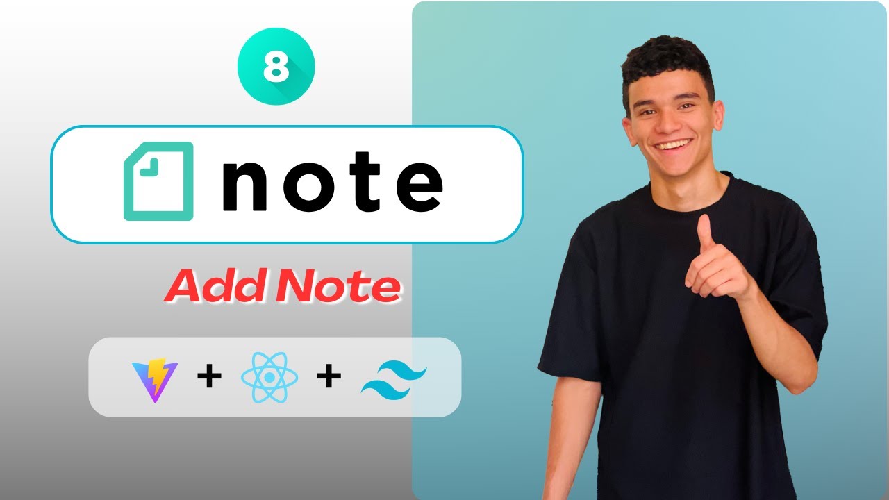 Handle Add Note with API in React | API إرسال الملاحظات إلى - YouTube