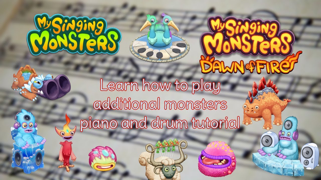 Learn how to play additional monsters My Singing Monsters/Dawn of