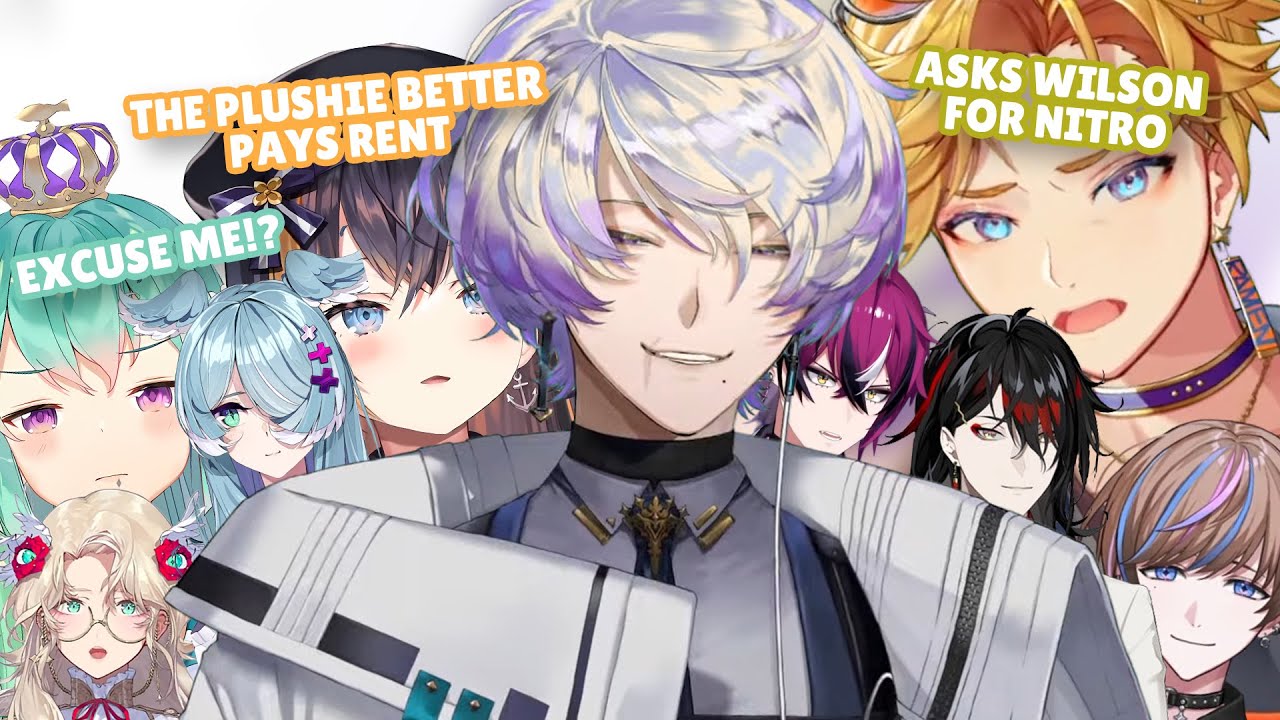 Клод троллит половину Niji EN с помощью Random VN на трансляции (он получил неоднозначную реакцию)